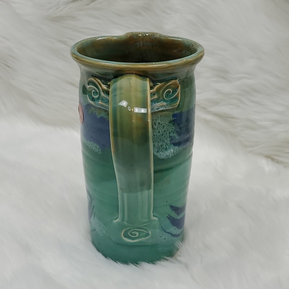 Belfast Hathor Studio art Pottery ceramic glace - Picture 4 of 8